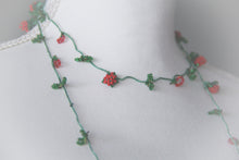 Load image into Gallery viewer, Berry Cherry 52" Sautoir Style Necklace