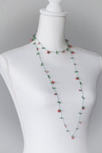 Load image into Gallery viewer, Berry Cherry 52" Sautoir Style Necklace