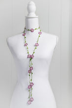 Load image into Gallery viewer, Fancy Daisy 62" Lariat Necklace