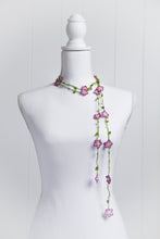Load image into Gallery viewer, Fancy Daisy 62&quot; Lariat Necklace
