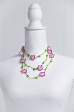 Load image into Gallery viewer, Fancy Daisy 62" Lariat Necklace