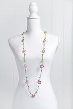 Load image into Gallery viewer, Fancy Daisy 62" Lariat Necklace