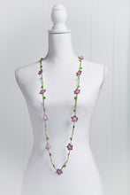 Load image into Gallery viewer, Fancy Daisy 62&quot; Lariat Necklace
