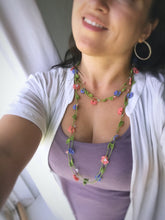 Load image into Gallery viewer, Petite Daisy 57" Lariat Necklace