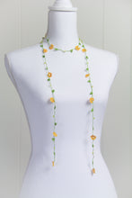 Load image into Gallery viewer, Petite Daisy 57" Lariat Necklace