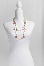 Load image into Gallery viewer, Fancy Daisy 62" Lariat Necklace