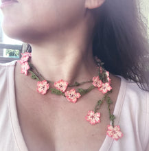 Load image into Gallery viewer, Fancy Daisy 62" Lariat Necklace